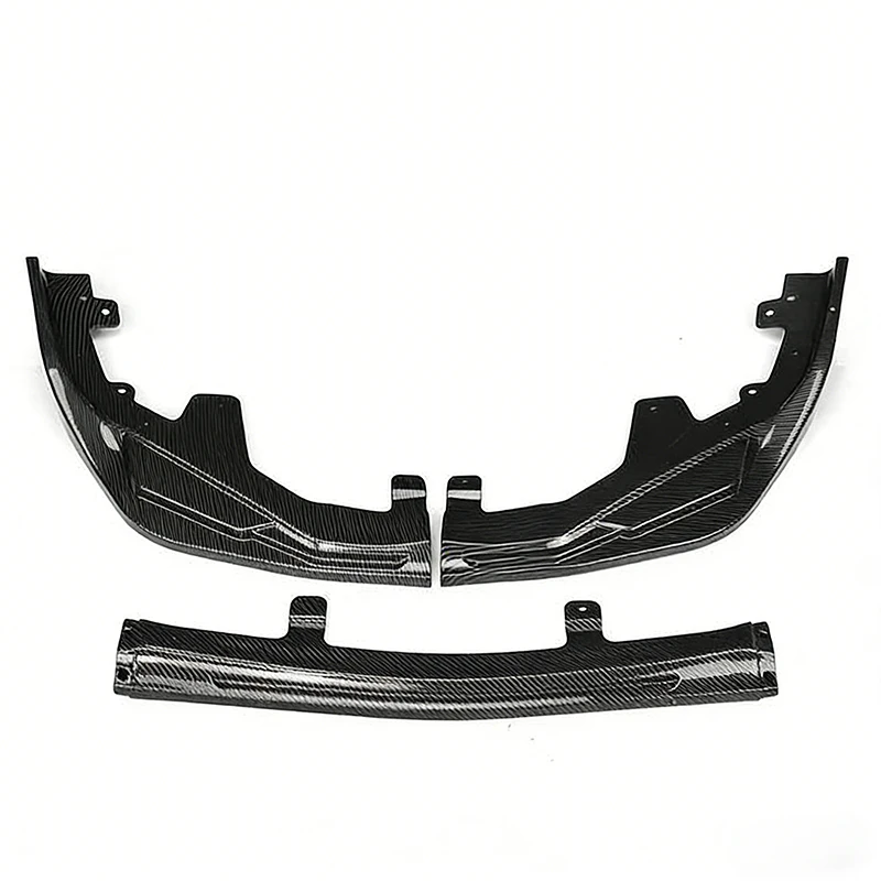 Suitable for Lexus GS350 GS450H 2016-2020 ABS Front Bumper Lip Splitter, Matte & Gloss Black
