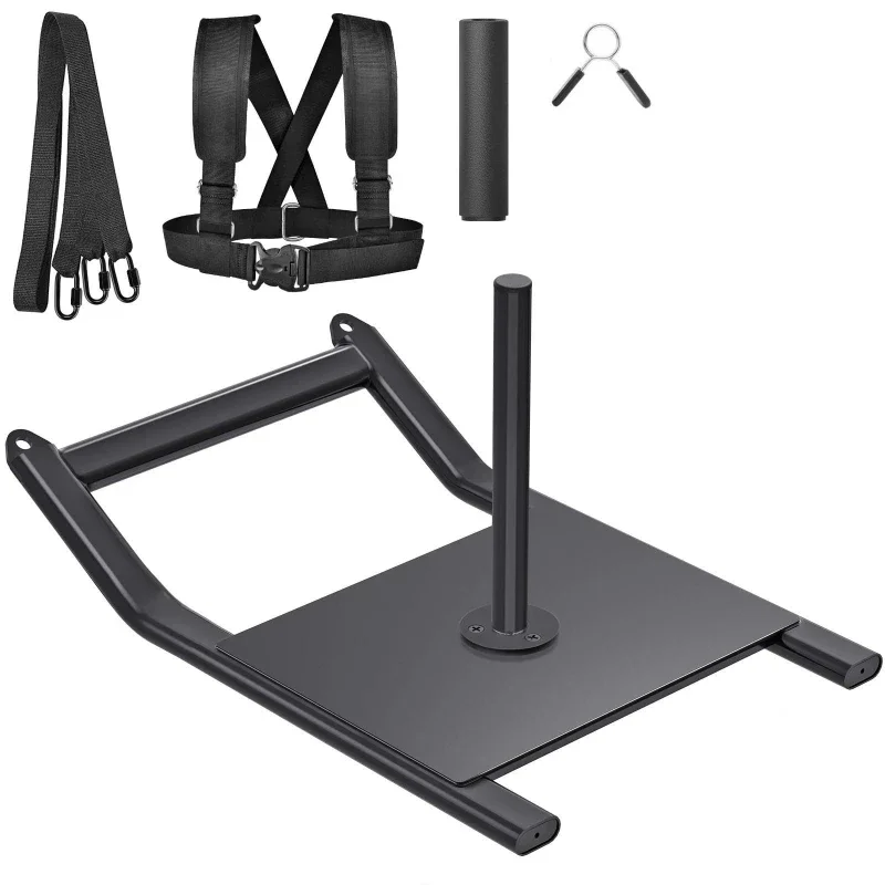 Fitness barbell sheet weight training sled, boat push-pull weight-bearing sled, resistance training