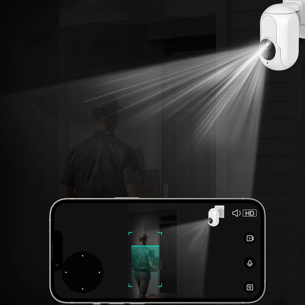 WiFi Wall Plug In Camera 1080P HD telecamere di sicurezza Wireless Audio bidirezionale Smart Home Surveillance Motion Detection Home Cam