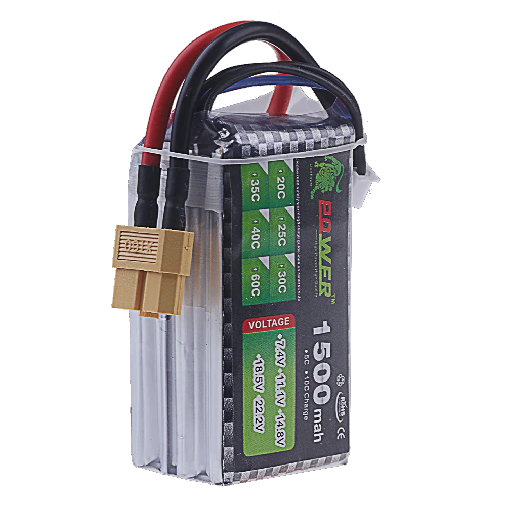 1500mAh 14.8v Li-po Battery For RC Airplane Helicopter Toys Car Boats Drone 4s 14.8V High-Power Battery
