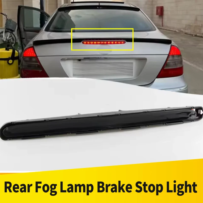 Feu de signalisation arrière à lentille fumée/rouge, 1 pièce, pour Benz classe E W211 03-09 OEM: 2118201556,2118200156,A2118200156, feu stop 12V