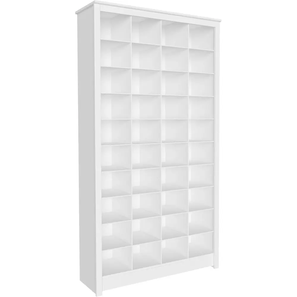 White Tall Storage …