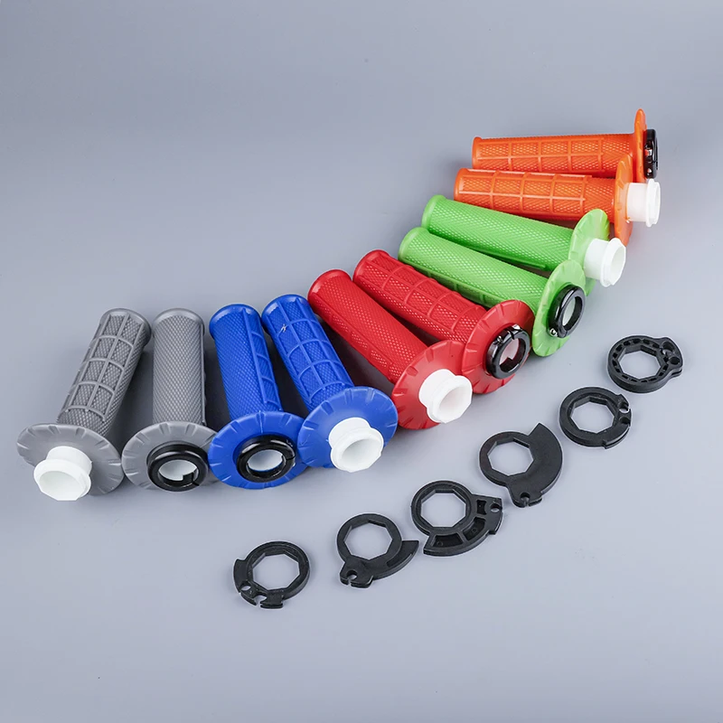 Motorcycle Universal Grips 7/8" 22mm Hand Grip Snap-on Cam Lock-on Grips Handlebar Grips For KTM CRF SXF EXC Motocross Dirt Bike image 3