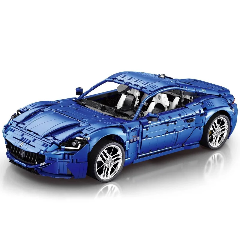 Maserati GranTurismo 110th Anniversary Edition Bausteine 1:8 Sportwagen Modell Ziegel Kinder DIY Spielzeug Desktop Ornamente