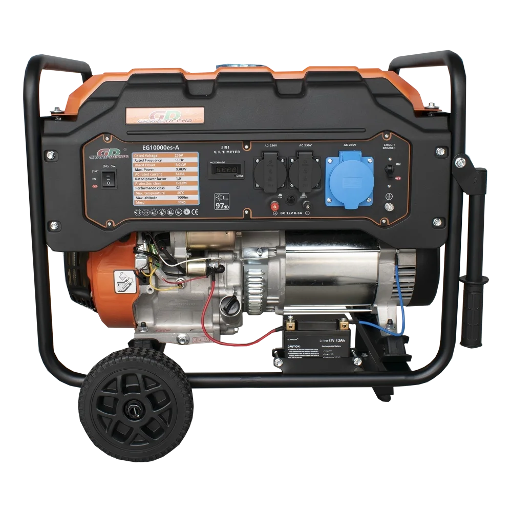 EG10000es-A 9kW 4-Stroke Air-Cooled Gas_oline Generator Electric Start 230V Stable Power