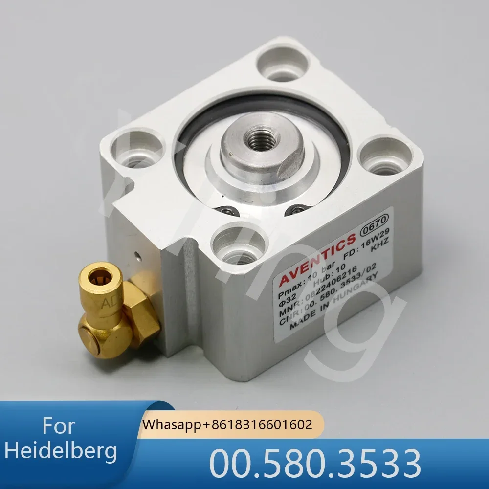 

Top Quality Free Shipping Offset Printing Machine Heidelberg Top Mounted Cylinder SM102 CD102 Cylinder 00.580.3533 1pc