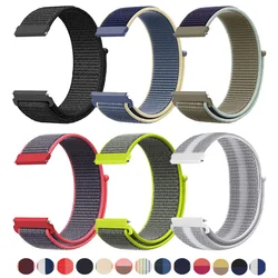 20mm 22mm Nylon band For Amazfit GTS4/2/3/3pro/2e/GTS2 Mini/GTR 4 42mm/47mm/GTR2/2e/stratos Loop belt bracelet Amazfit bip strap