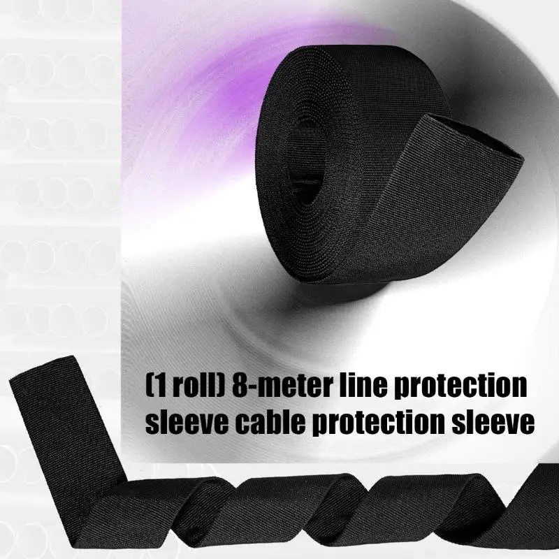 

Защита троса лебедки Нейлоновые кабелепроводы Защитный рукав Оболочка провода Обертка для кабелей Рукав для управления кабелями