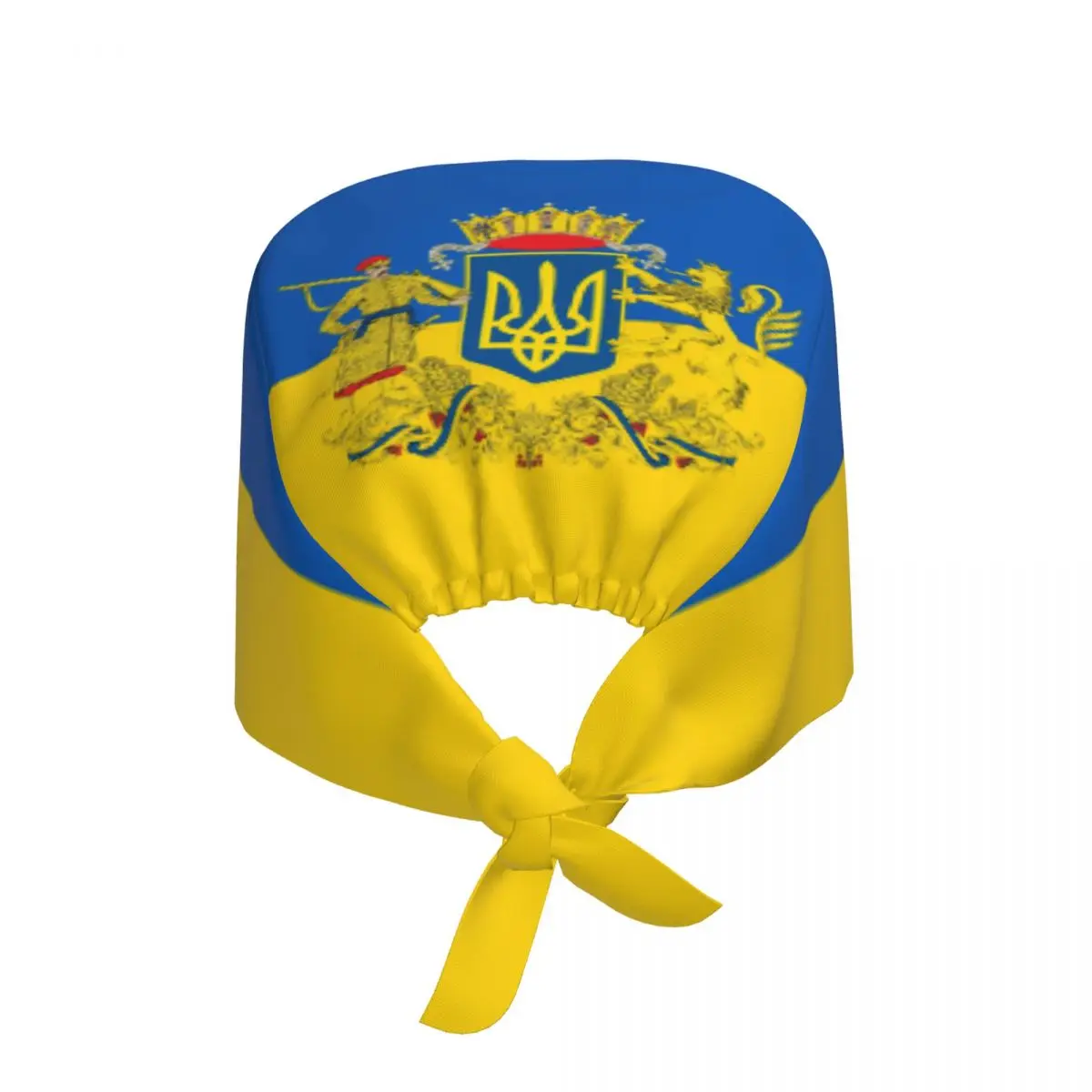 Adjustable Coat Of Arms Ukraine Working Hat Women Men Ukrainian Flag Surgical Hat Scrub Nursing Doctor Surgeon Cap for Dentist