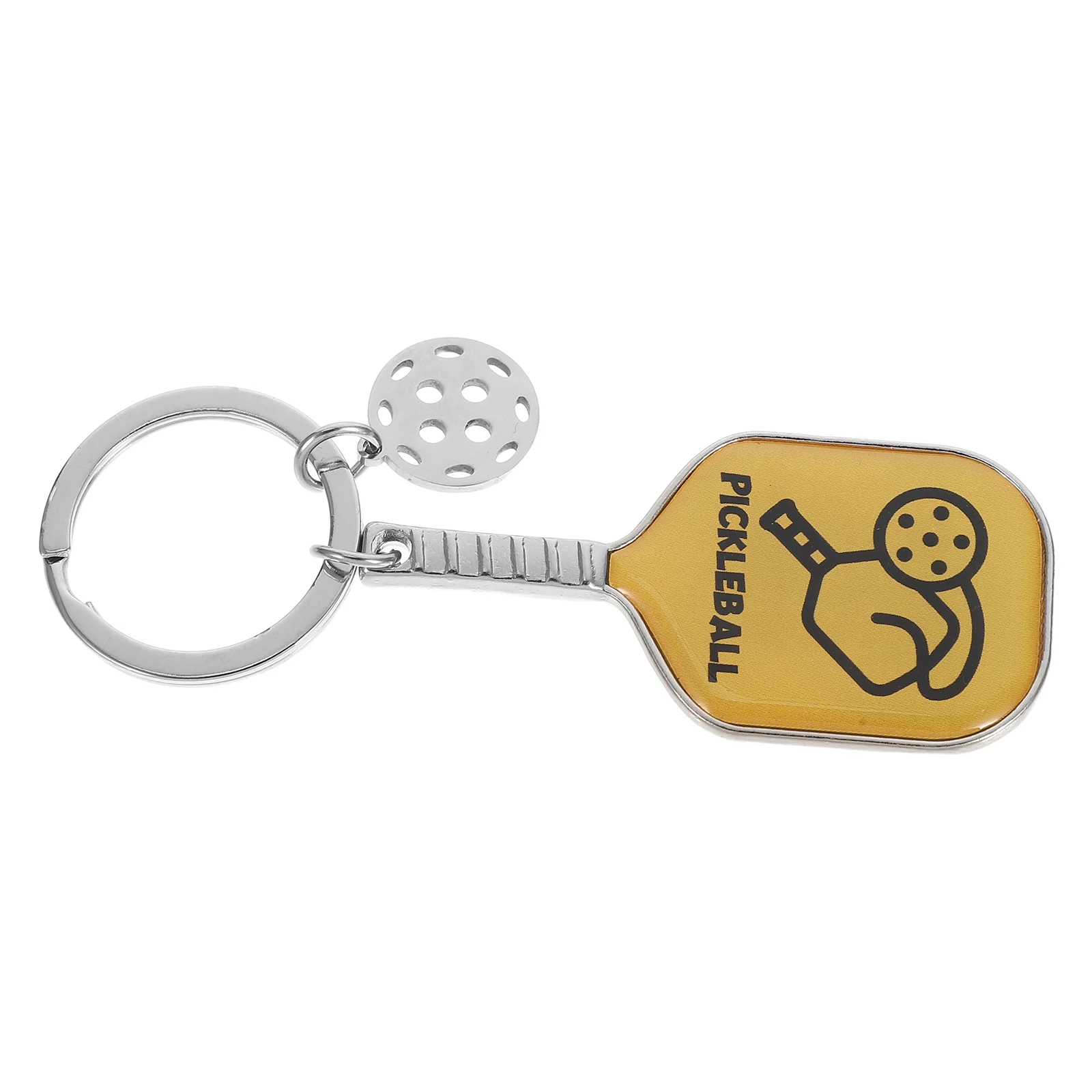 

Peak Ball Keychain Paddles Keyring Sports Backpack Purse Bag Pendant Charm Handbag Accessories