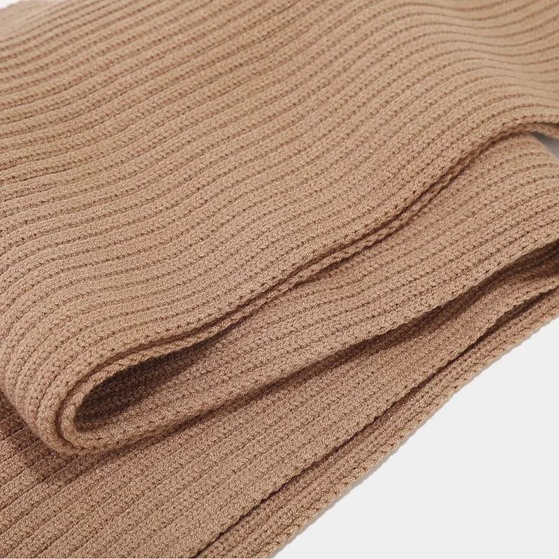 Guanti sciarpa per cappello da uomo caldi foderati in pile autunno inverno Set a prova di freddo Set di tre pezzi in maglia ispessita