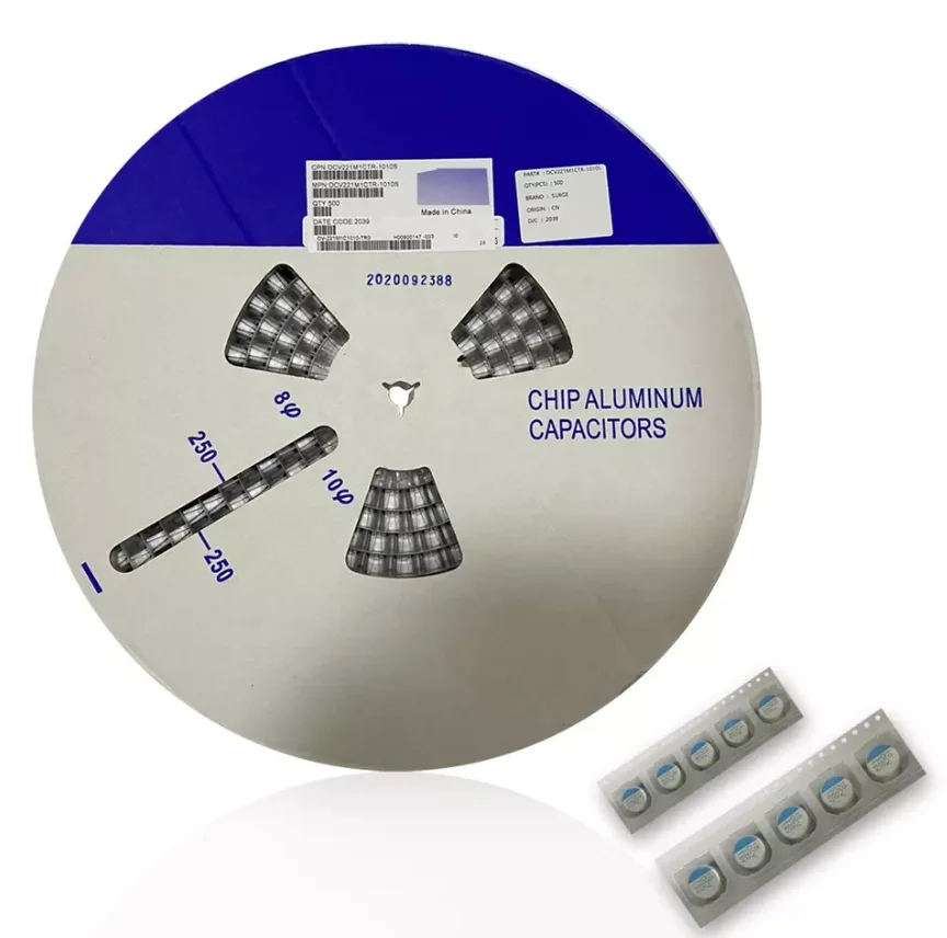 

MY GROUP 400pcs 25SVPF330M 330 µF 25 V Aluminum - Polymer Capacitors Radial, Can - SMD 14mOhm 5000 Hrs @ 105°C in stock