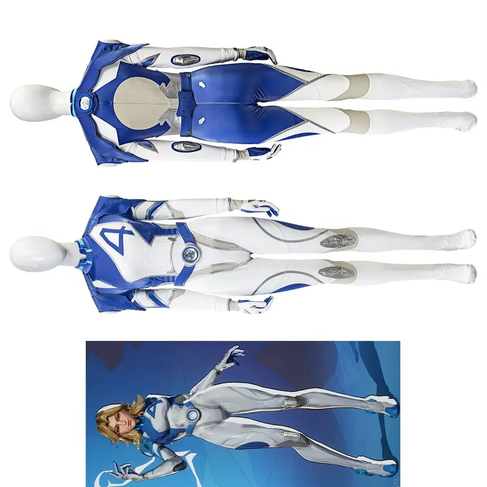 

Game Susan Cosplay Fantasia Costume For Women Disguise Superhero Jumpsuit Fighting Outfits Halloween Carnival Party Suit