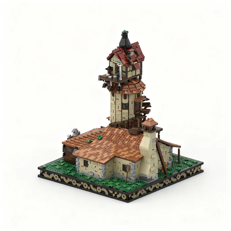 3445pcs MOC Zeldas Tears The Kingdom - Hateno Ancient Tech Lab Model Building Blocks Toys Architecture Christmas Gift DIY Art