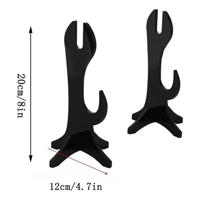 ABUL-Wand Display Stand Wand Display Stand 2 Tiered Lightsaber Holder Table Shelf For Holding Wand Lightsabers