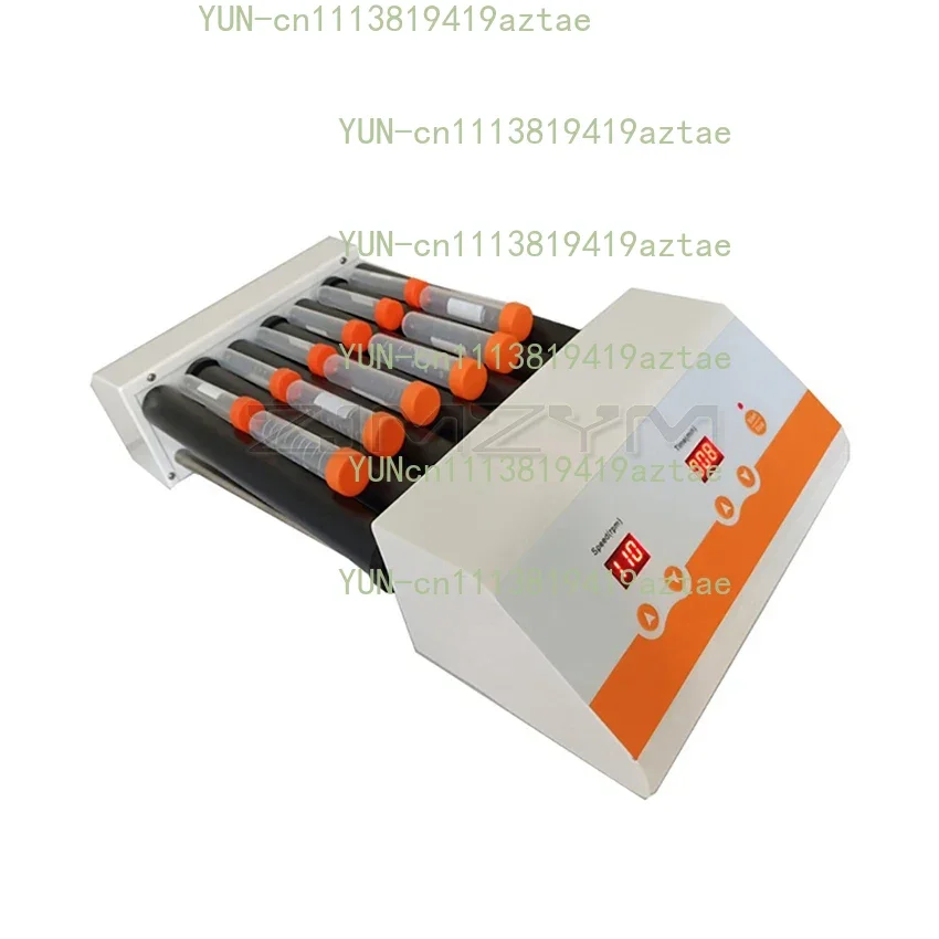 5/7 Rollers Blood Mixer Horizontal Rotator Blood Mixer Tube Roller Rolling Blood Collection Tube Mixer with Timing Speed 110rpm