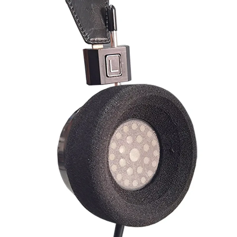 Hollow Foam Ear Pads, L‑Type Replacement Foam Cushions for Over‑Ear Headphones Repair Accessories