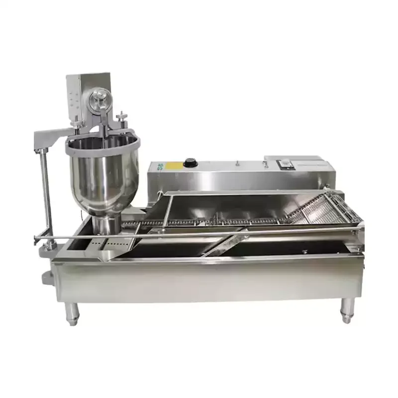 Commercial fully automatic donut machine, CNC temperature track chain transmission type