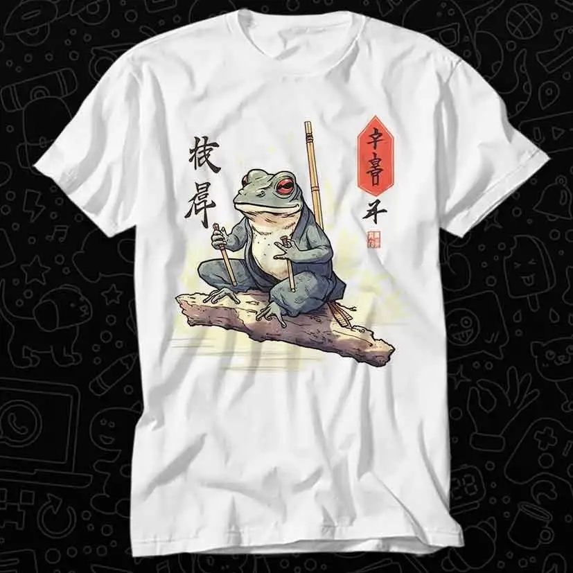 Matsumoto Hoji Frog Todo Japanese Sensei T Shirt For Top Adult Vintage Music Best Movie OZ493