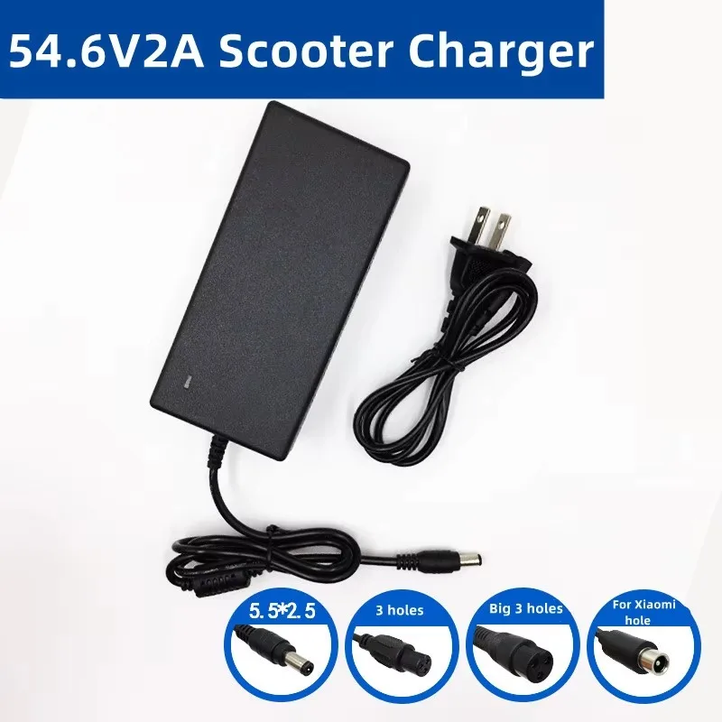 

54.6V2A Li-ion Battery Adapter for Balance Scooters、Unicycles、Harleys and Elderly Vehicles Constant Current and Constant Voltage