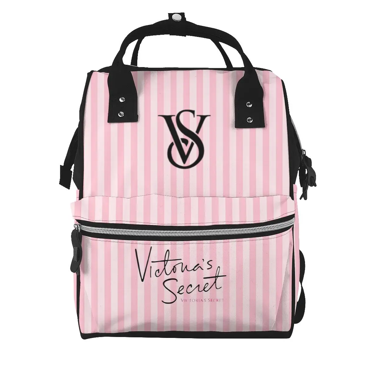 Love-Victoria-S-Pink-Secret Mommy Bag New Fashion Milk Storage Handheld Canvas Matching Backpack Women\'s Bag Baby Mom Bottle Bag