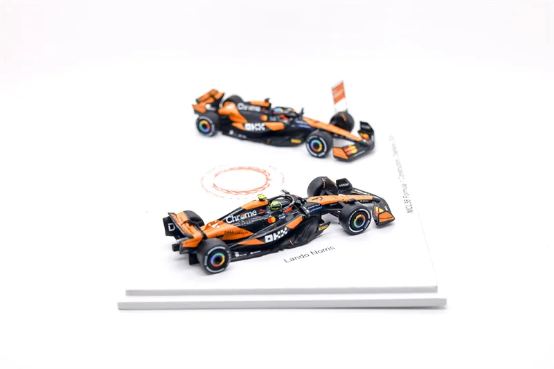 Spark 1:64 MCL38 No.4 / No.81 F1 Constructor Champion 2024 طقم سيارتان موديلات سيارات مصبوبة