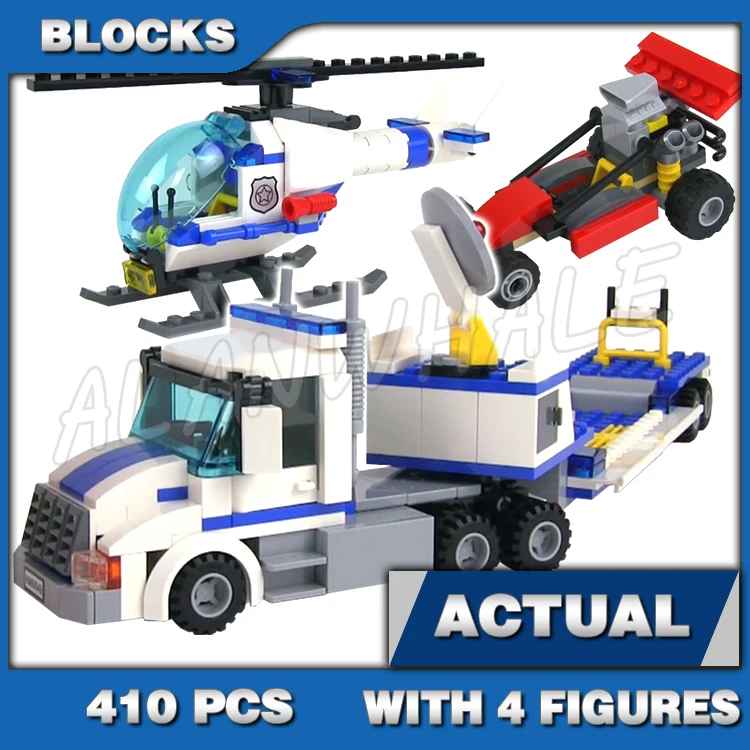 397 pièces City Explorers Jungle Halftrack Mission cascade 10864 blocs de construction enfants ensembles briques compatibles avec le modèle