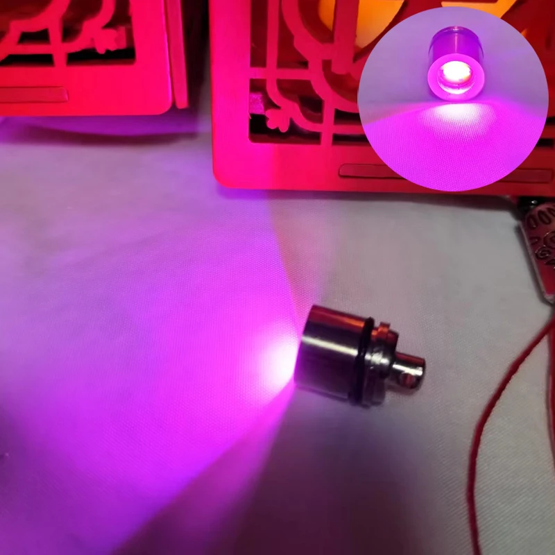 5PCS Tiny LED Light Rotary Switch Electroplated Wick Lamp Model Luminous Toys For DIY Making/House/Car/Robot Lighting Materials