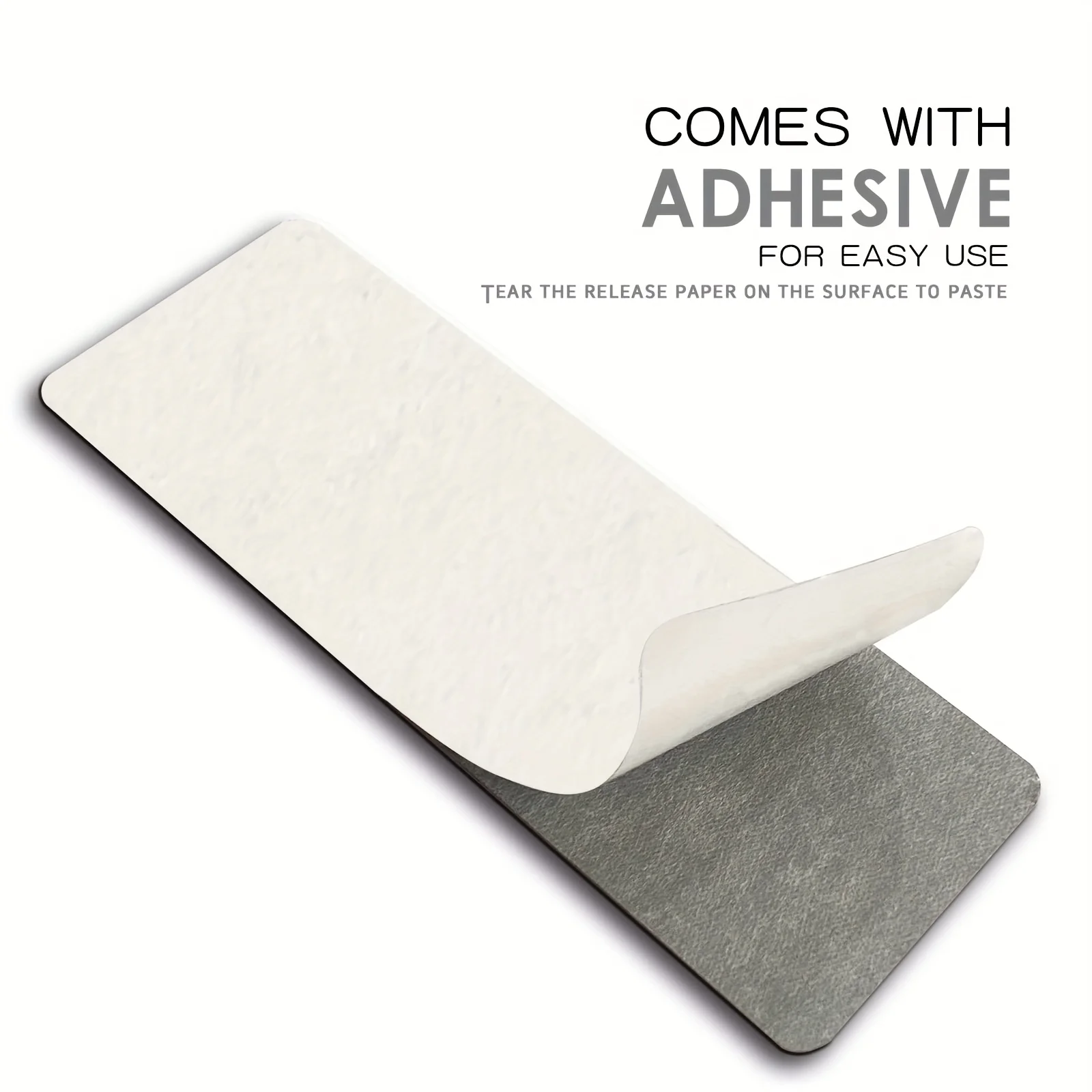 "Employees Must Wash Their Hands" Sign, 9x3 Inches, Self-adhesive Acrylic, for Use in Offices, Commercial Areas and Bathrooms.