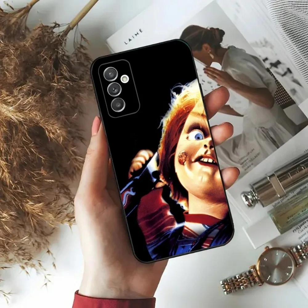 C-Chucky C-Childs Play  Phone Case For Samsung Galaxy A20,A21s,A22,A31,A32,A52,A53,A72,73,A80,A91 Soft Black Phone Cover