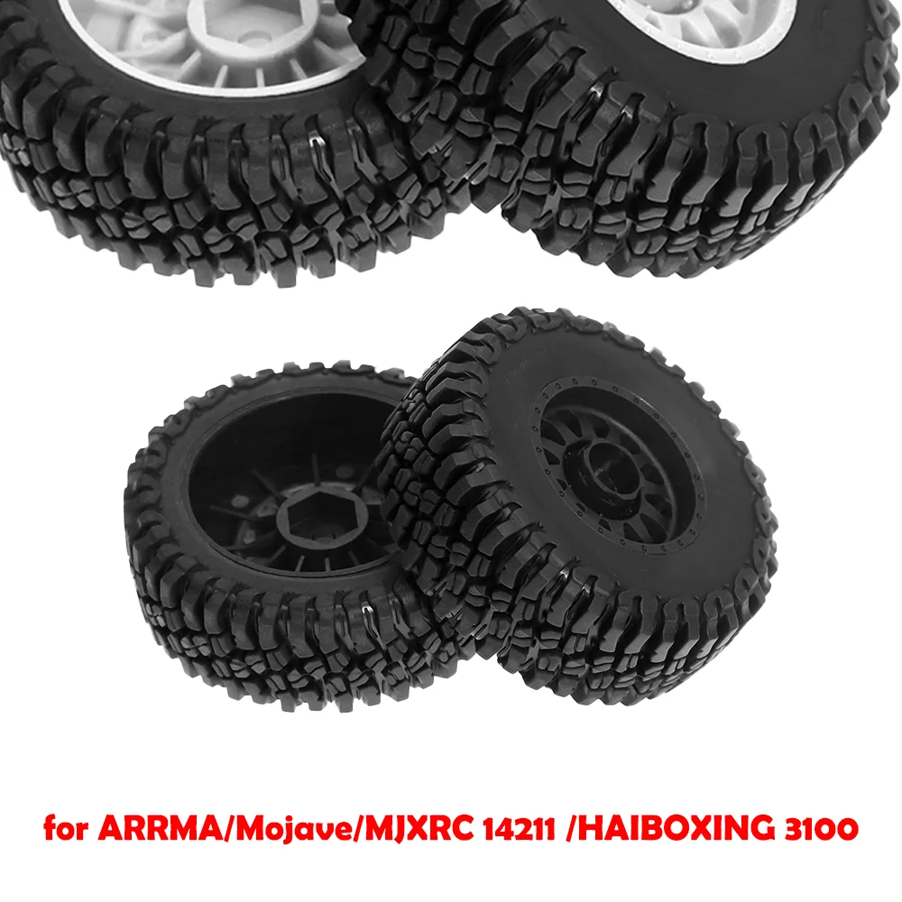  Banden voor ARRMA/Mojave/MJXRC 14211/HAIBOXING 3100 1/14/16 Algemene JJRC Short-Throttle Q130c W256 Accessoires