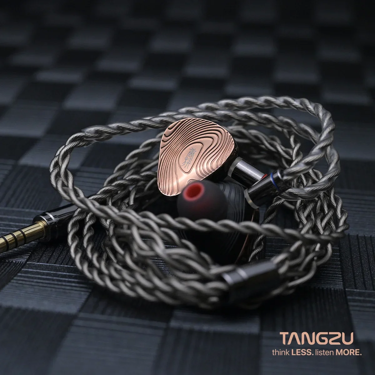 TANGZU XuanWu Gate 1DD 4BA 2EST auriculares intrauditivos híbridos Monitor IEMS auriculares HIFI con enchufe extraíble de 4,4mm