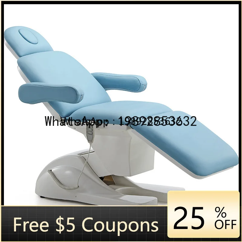 F1  Electric Beauty Bed Beauty Salon Physiotherapy Massage Bed Adjustable Height Foldable Bed
