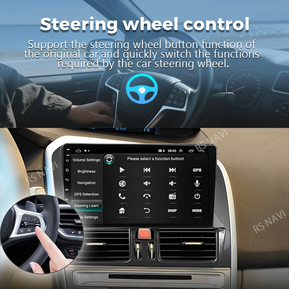 Android 16 For Volvo XC60 2007 2010 2013 2014 2017 2K QLED Stereo Car Radio Multimedia Video Player GPS 4G CarPlay