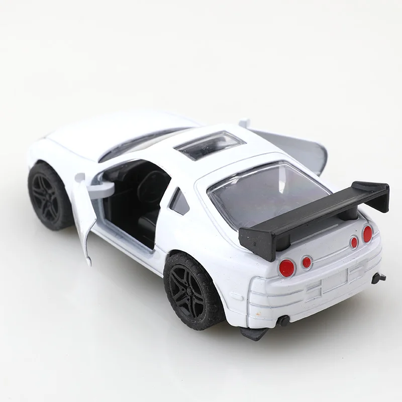 (حمل أكياس) 1:36 نموذج سيارة مصنوع من خليط معدني لسيارة سباق سباق السيارات الرياضية التراجع مجموعة الحلي ألعاب للأولاد والطفل