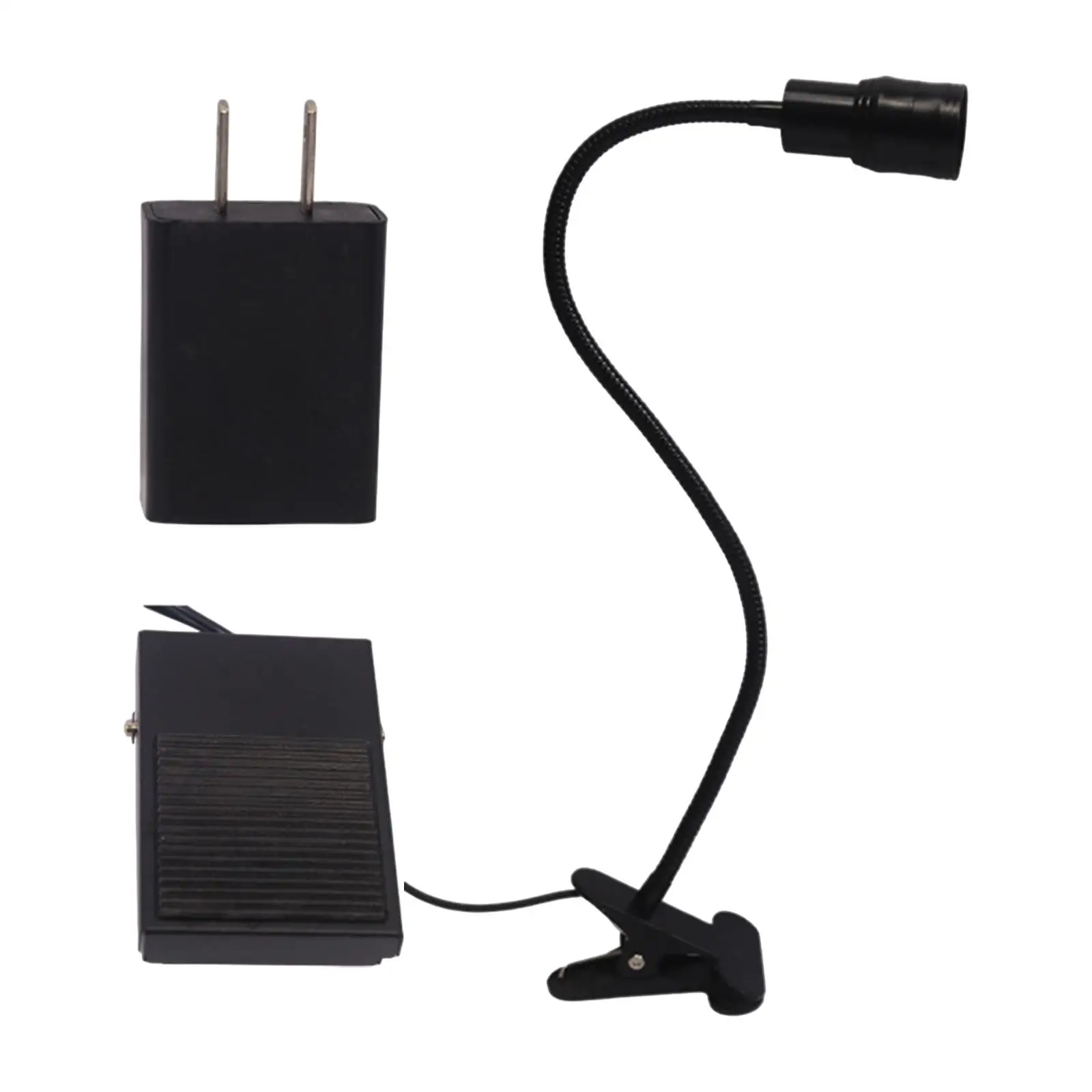 Lash Light for Eyelash Extensions Professional 5W Glue Curing Lamp Light with Clip LED Lash Lamp for Beauty Studio Salon Home