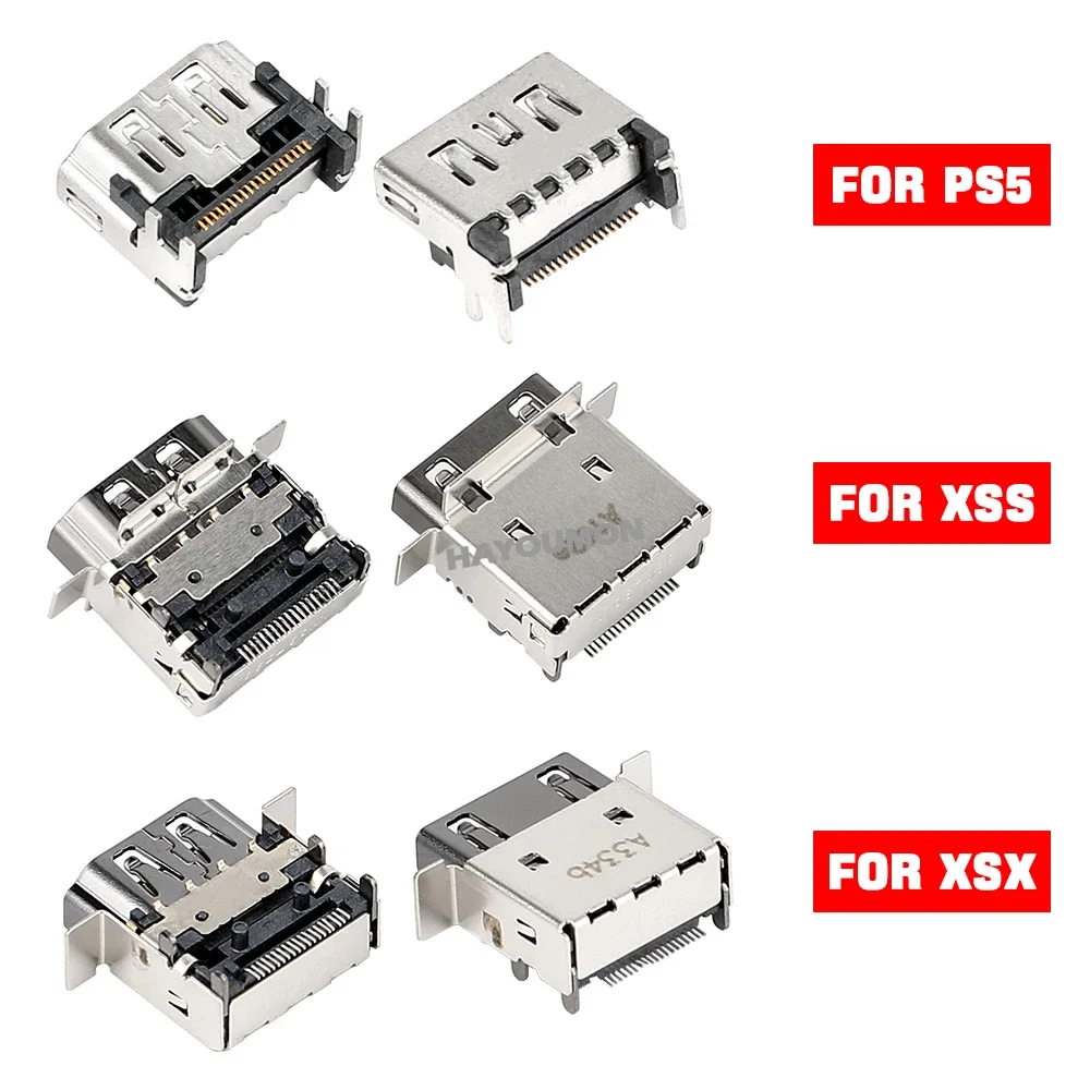 HDMI-compatible Port Replacement for Xbox Series S Socket Interface Connector for Xbox Series X PS5 Console Accessories Parts