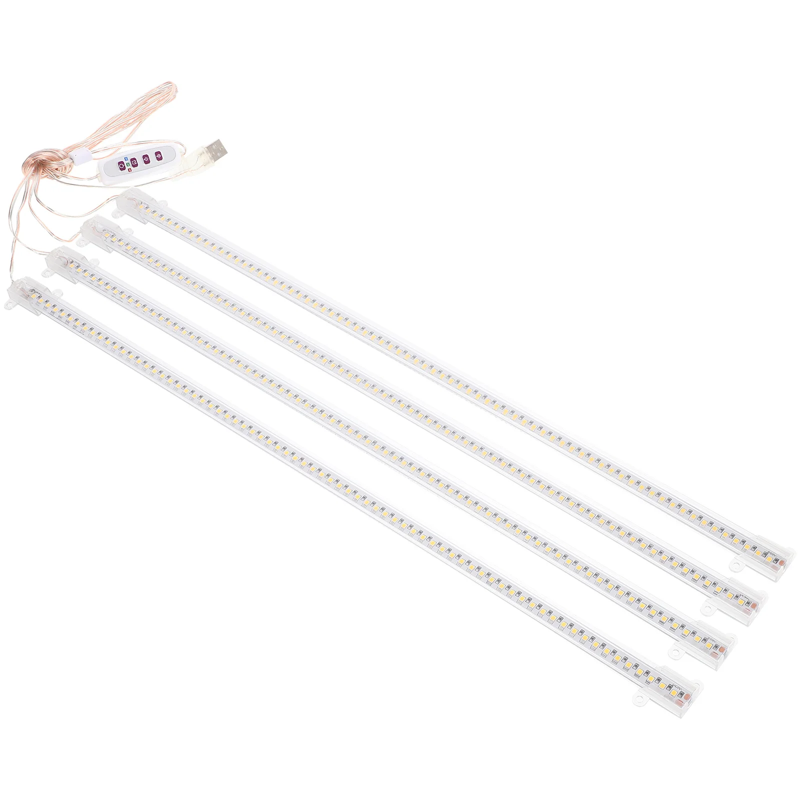 Indoor Plant Growth Lights Full LED Grow Light Strip Multiple Power Sources Durable Easy Installation Various Modes