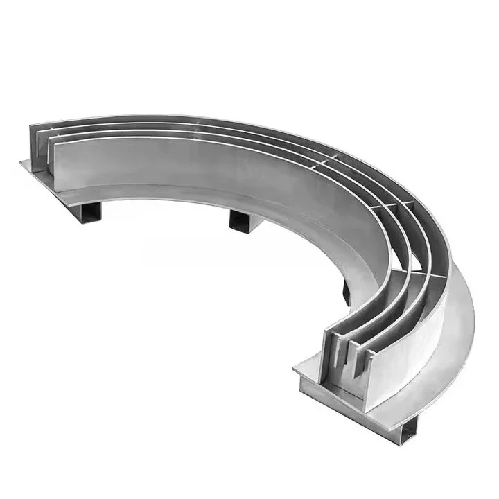 

304 201 stainless steel linear drain cover plate straight arc invisible drain