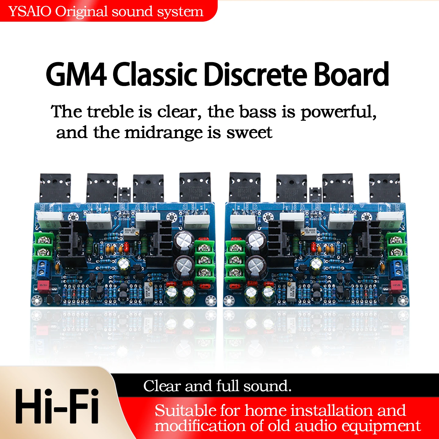 Ysaio Gm4 – высококачественная – обзор и цена Hifi Amplifier Board
