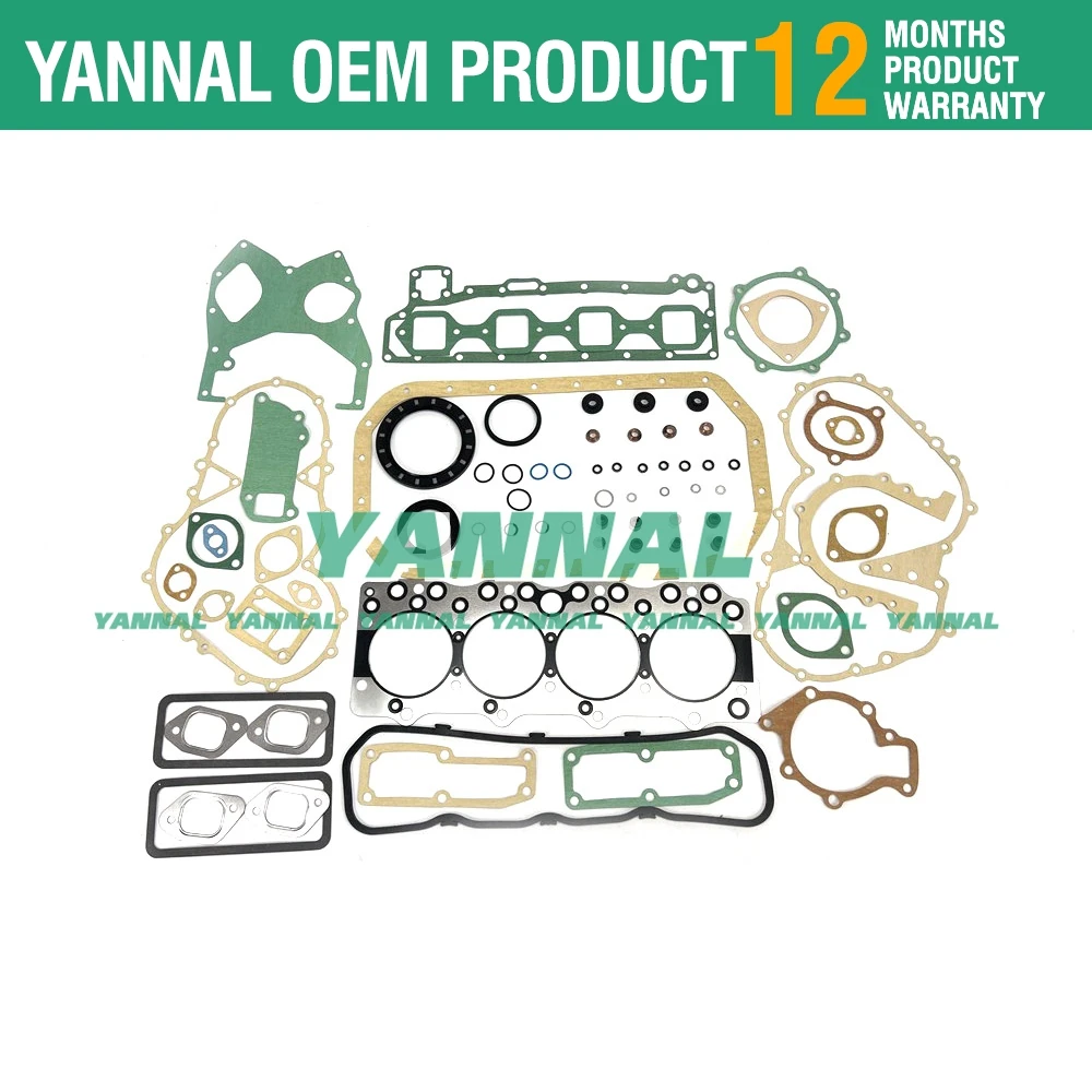 4BD1 4BD1T Overhaul Gasket Kit For Isuzu Engine Hitachi EX100 EX90 EX120 EX150