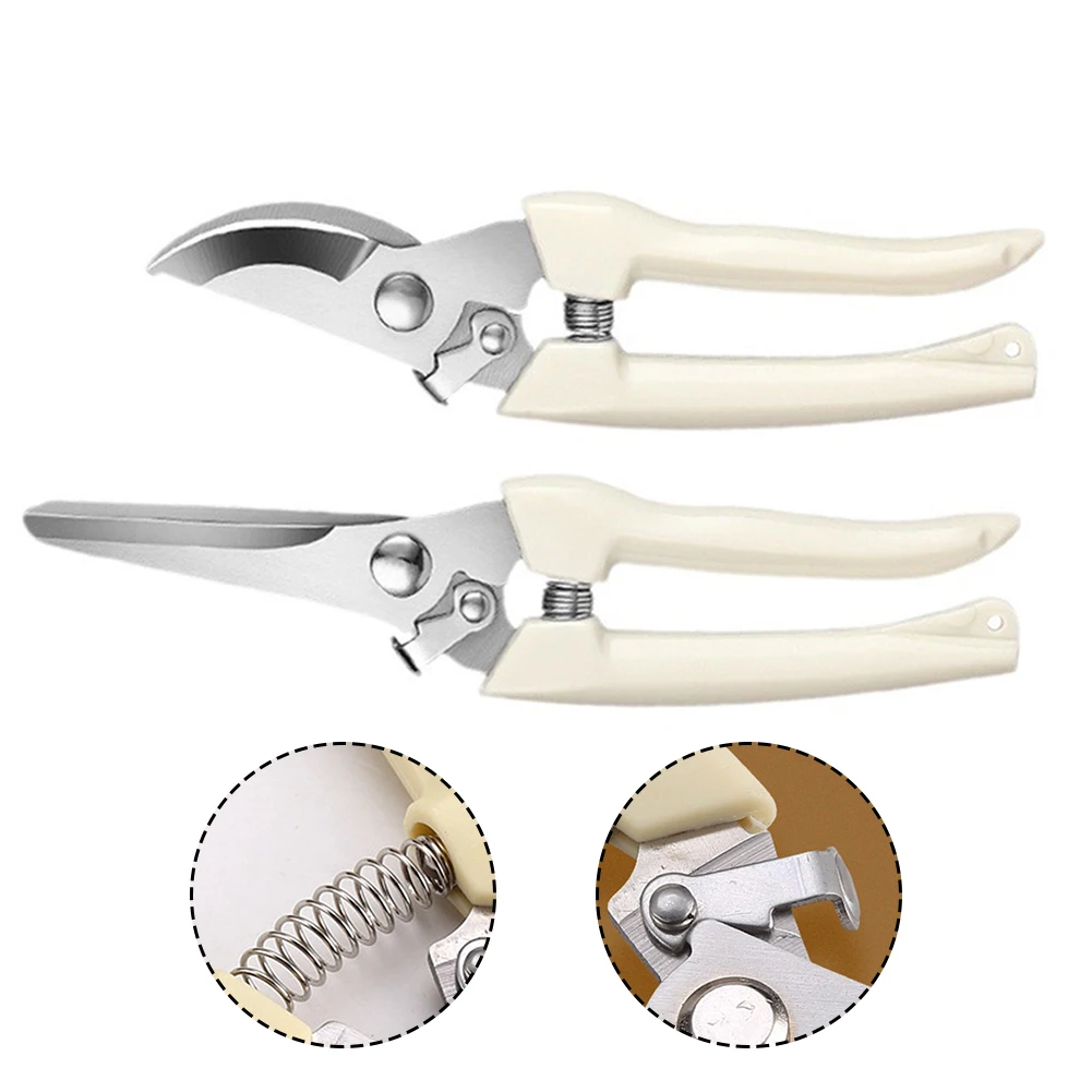 Pruner Shears Hand Tools Bonsai For Gardening Stainless Steel Pruning Shear Scissor For Flowers Branches Grass
