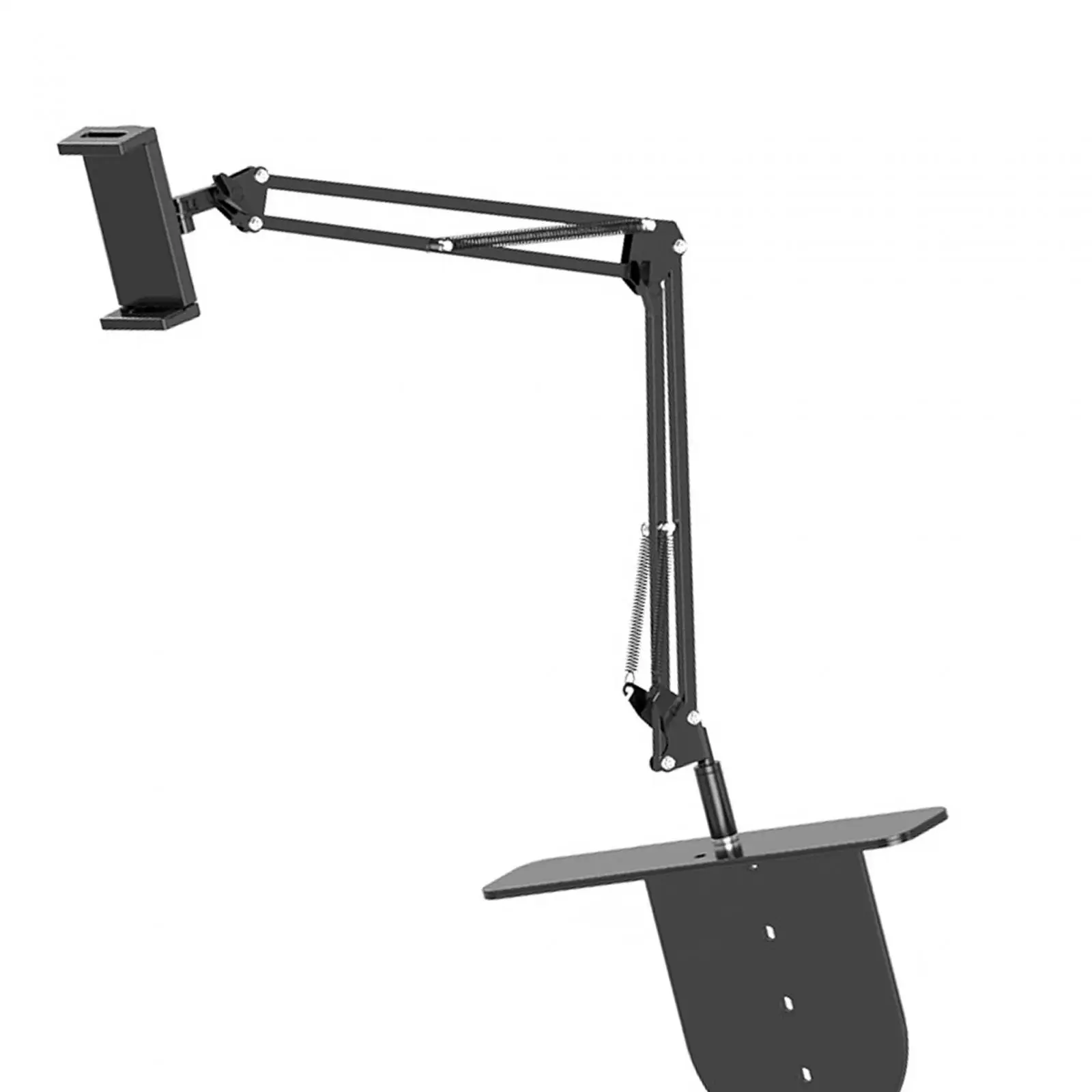 Long Arm Desk Tablet Holder Home Handsfree Practical Tabletop Vertical Stand for