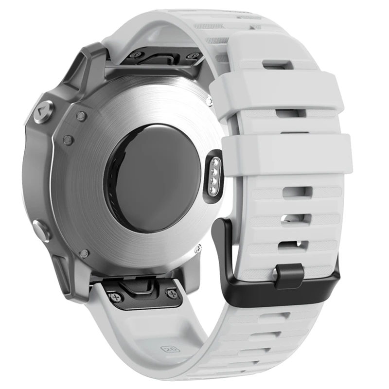 QuickFit silikon bant için Garmin Fenix 8 E 47mm 51mm 7X 7 Pro 6 6X 5 5X artı/Epix Gen 2/Enduro 3 spor kayış 26mm 22mm bilezik