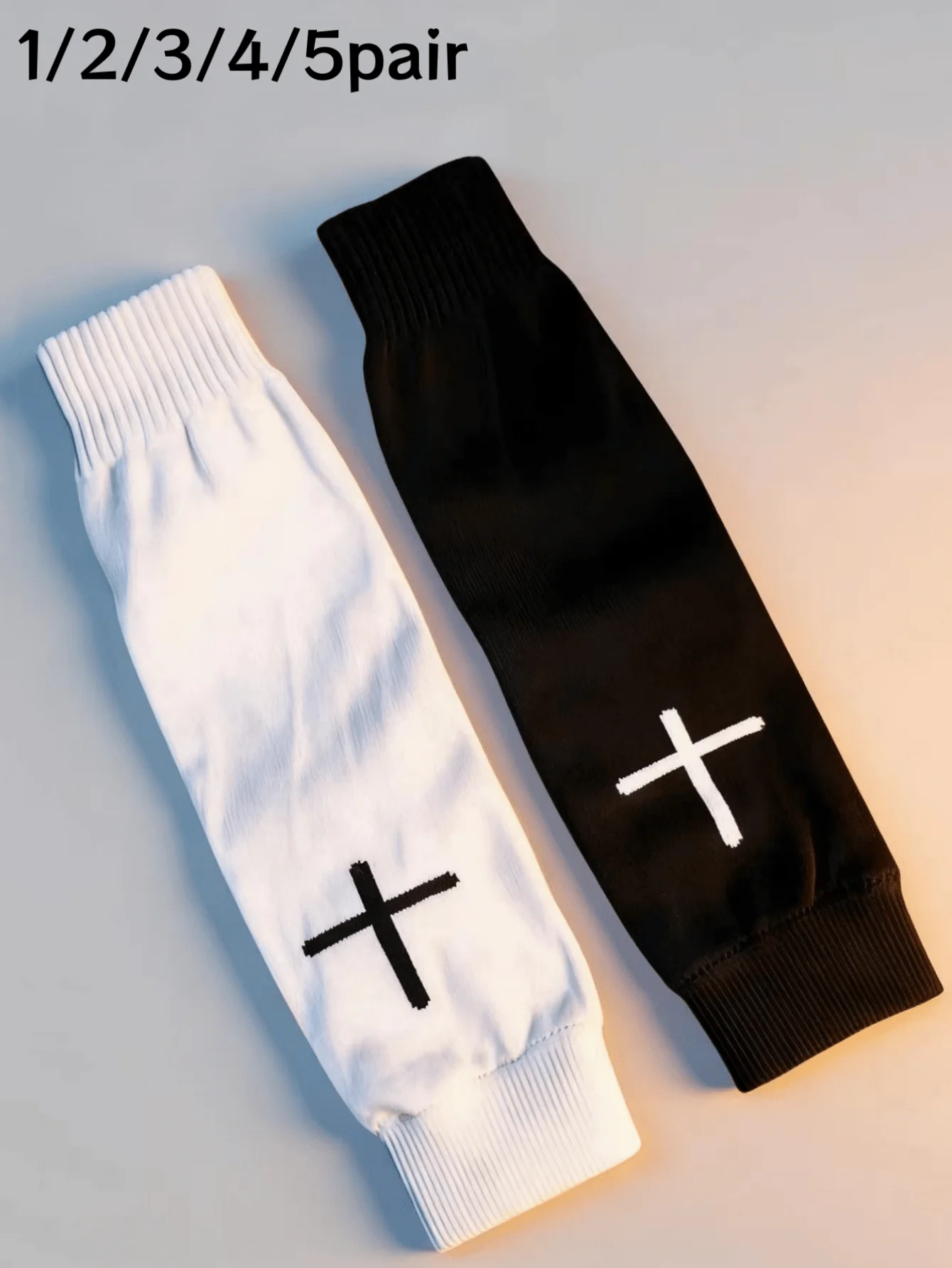 

Compression Single Layer Football Leg Sleeves Elastic Comfort Leg Warmers Anti Slip Breathable Sports Protective Gear Suitable For Soccer Training Matches Daily Outdoor Athletic Activities