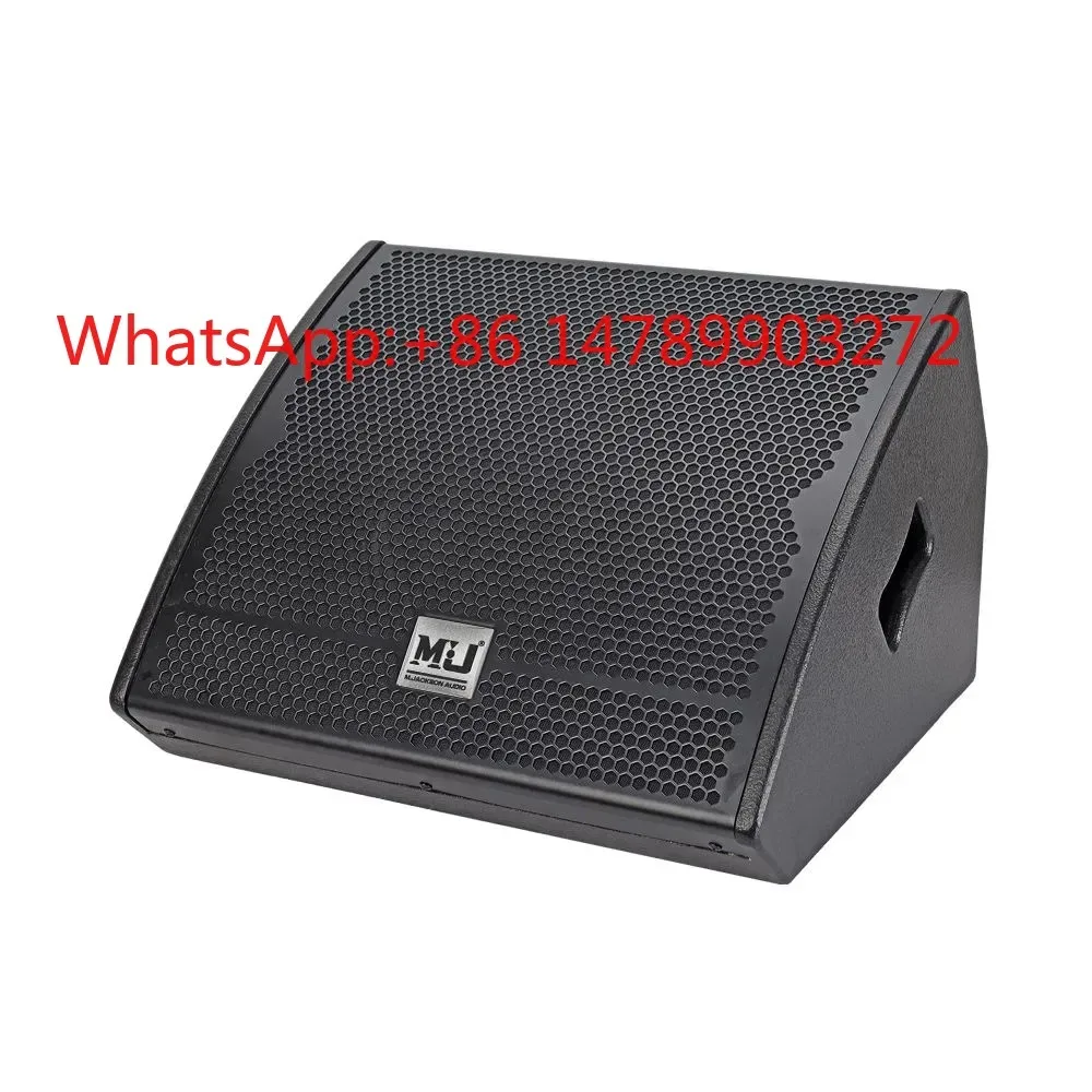 

High‑Performance 12‑Inch Coaxial Stage Monitor Speaker, Clear Sound Heavy Bass PA Monitor for Events DJ Stage Party