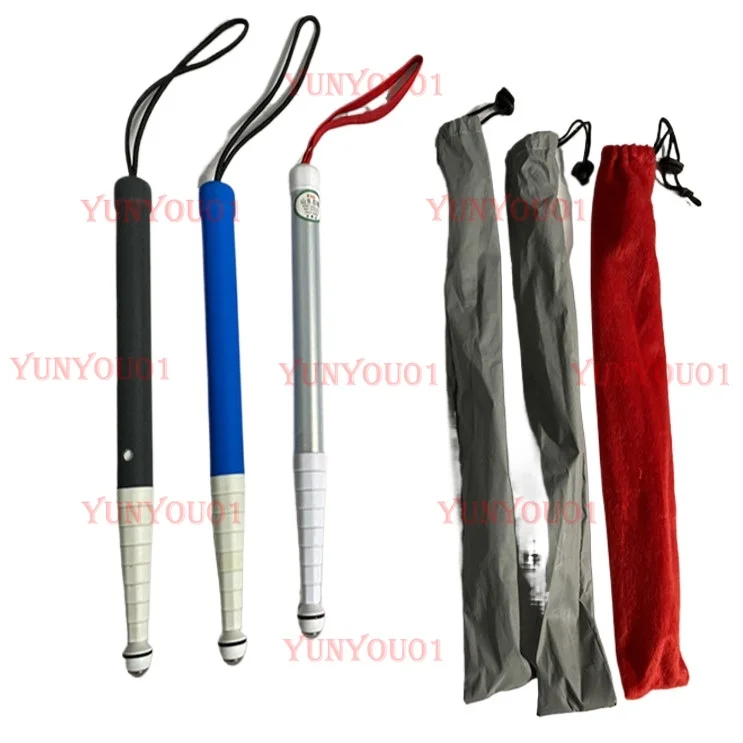 Blind Cane Cane Titanium Alloy Nine-section Telescopic Guide Cane Antenna Type Light Telescopic and Easy To Carry and Carry