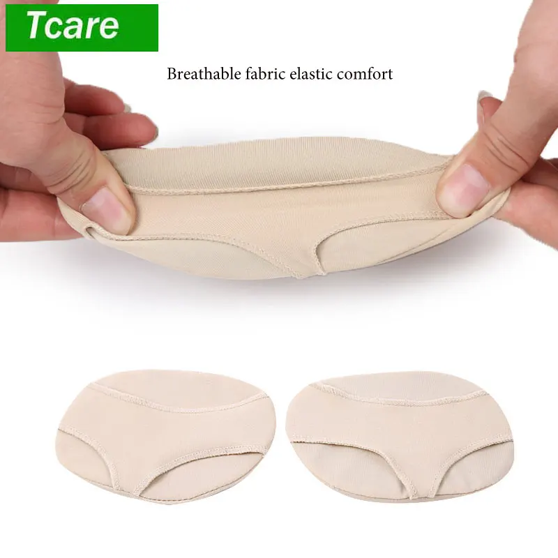 Tcare 1Pair Gel Pad Metatarsal Sleeves Metatarsal Pads for Forefoot Pain - Metatarsalgia, Morton\'s Neuroma, Plantar Warts Corns