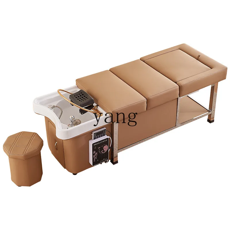 

LMM shampoo bed with water circulation fumigation integrated beauty salon hair salon barber shop special