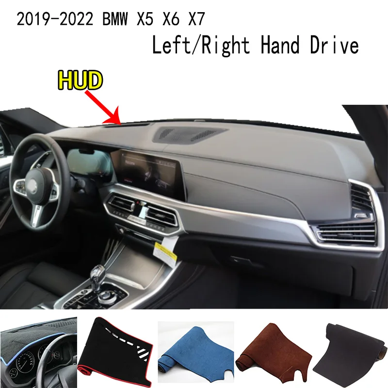 

For 2019-2022 BMW X5 X6 X7 G05 G07 G06 Accessories Dashboard Cover Instrument Panel Dash Mat Dashmat Protective Pad